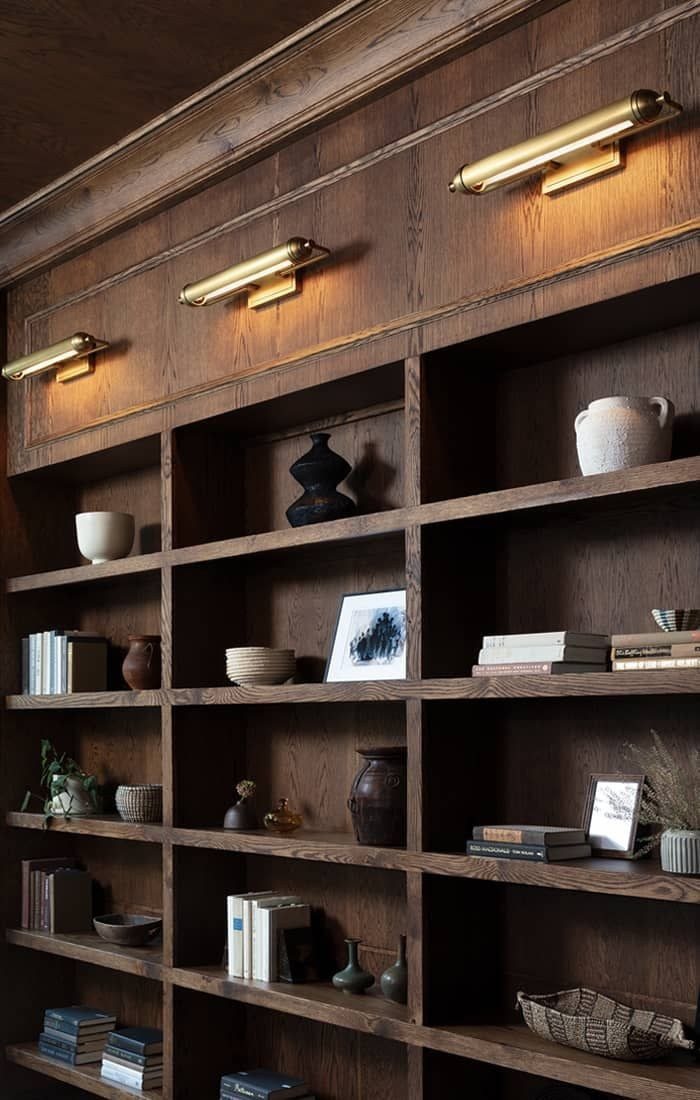 Brass picture lights